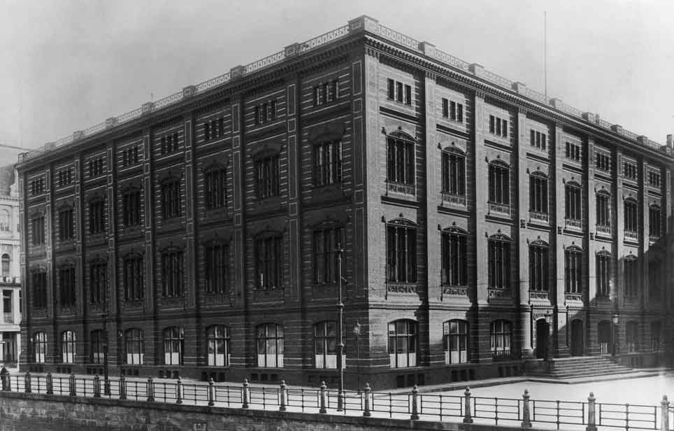 Die Bauakademie am Schinkelplatz 1890 