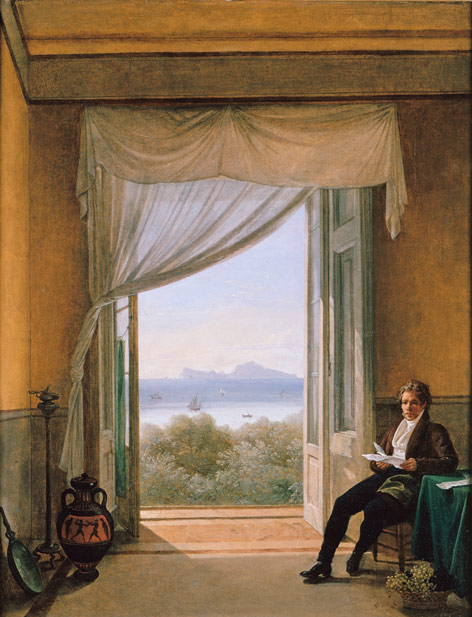 Franz Ludwig Catel: Schinkel in Neapel (1824)