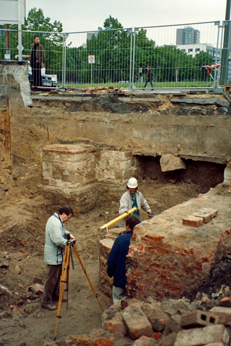 Grabung an der Bauakademie, 1995