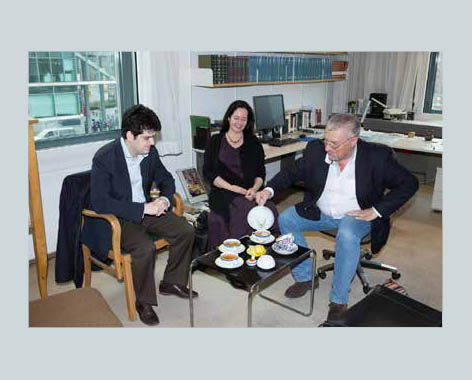 Michael Barenboim, Julia Spinola und Heinz von Loesch im Gespräch über Interpretation