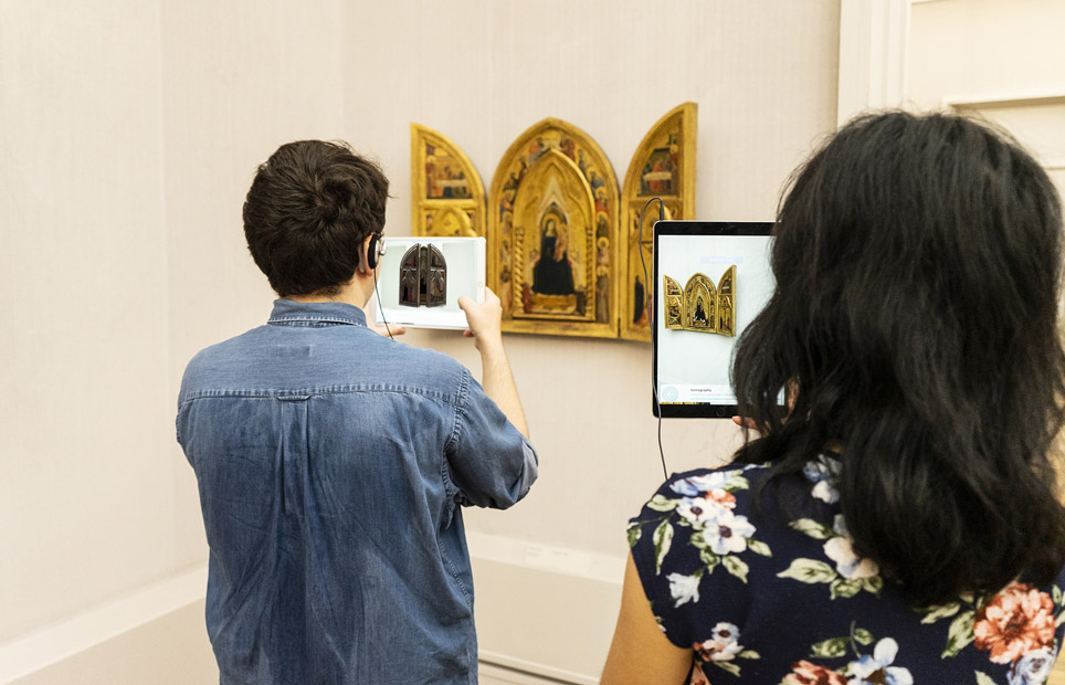 Augmented Reality in der Gemäldegalerie 