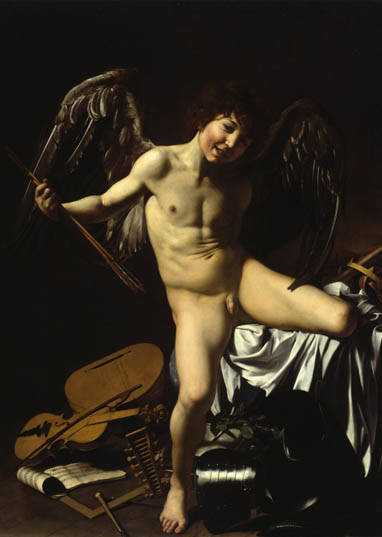 Michelangelo Merisi Caravaggio, Armor als Sieger