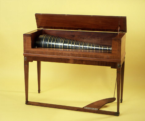 Glasharmonika, unsigniert, um 1810