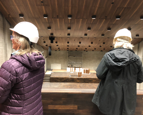 Und zuguterletzt ein Blick ins Auditorium 