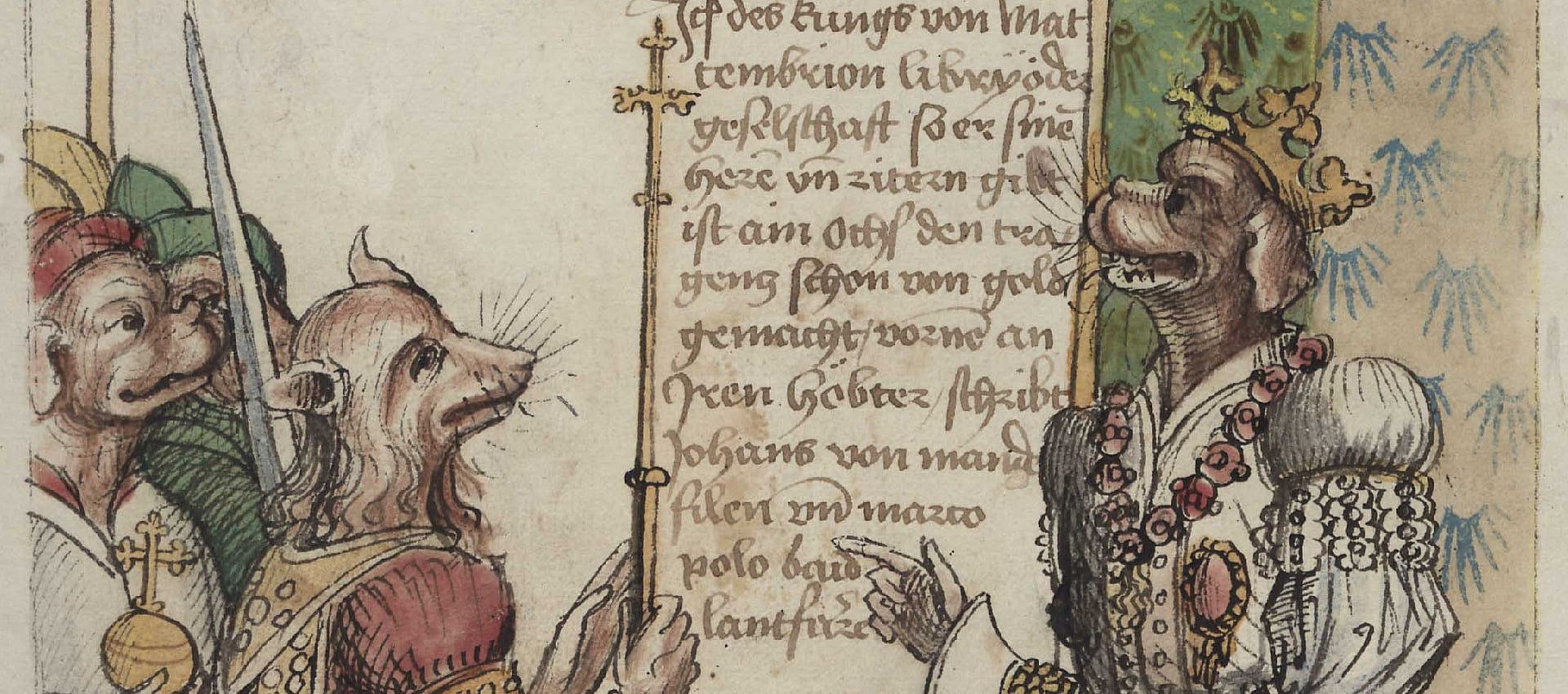 Zum Artikel "2.000 Wappen und ein hundsköpfiger König - Konrad Grünenbergs Wappenbuch in der Sammlung des Geheimen Staatsarchiv Preußischer Kulturbesitz"
