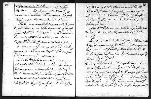 Reisebericht Historische Aufnahme eines Tagebuchs