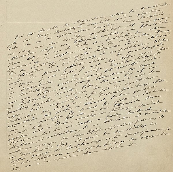 Humboldts Gutachten Historische Handschrift