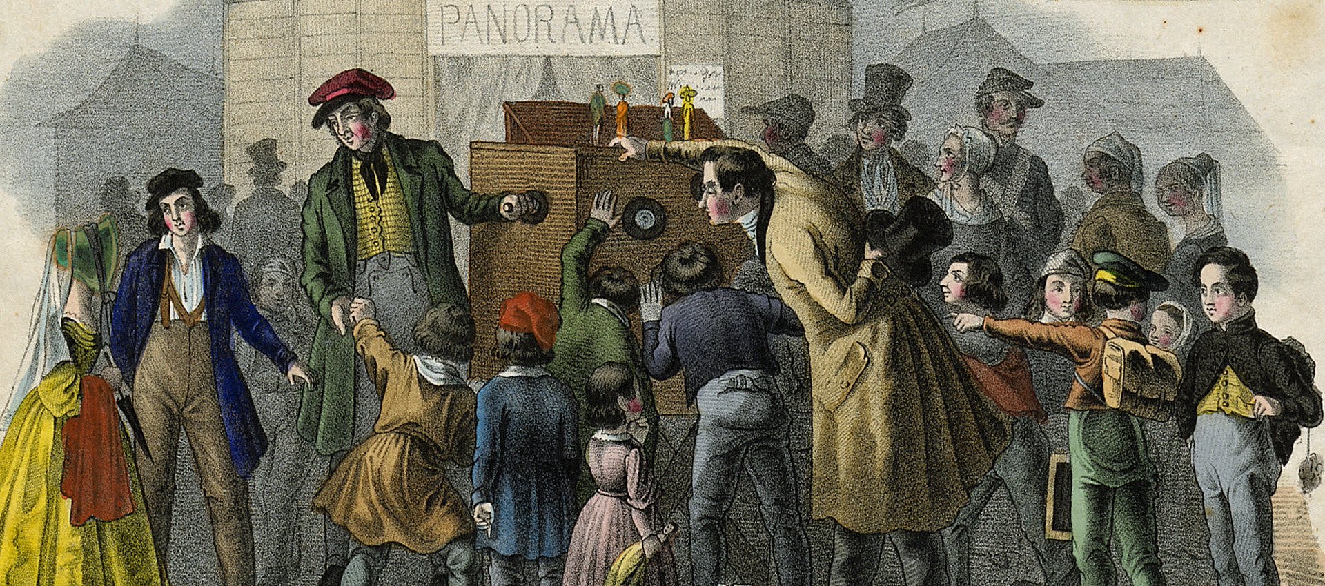 Historische Kinderbuchillustration