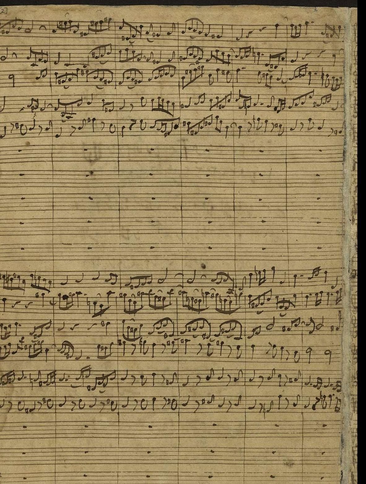Auszug aus der h-Moll-Messe von Johann Sebastian Bach © SPK / Staatsbibliothek zu Berlin