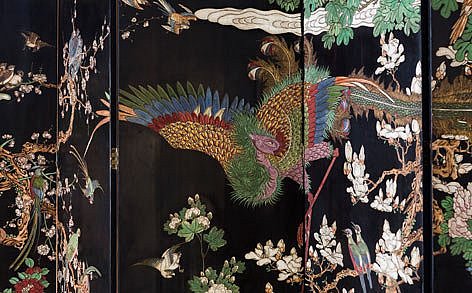 Detailansicht eines Phoenix (öffnet Vergrößerung des Bildes)