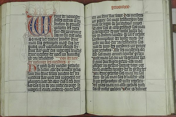 Statutenhandschrift Deutscher Orden Alte Handschrift