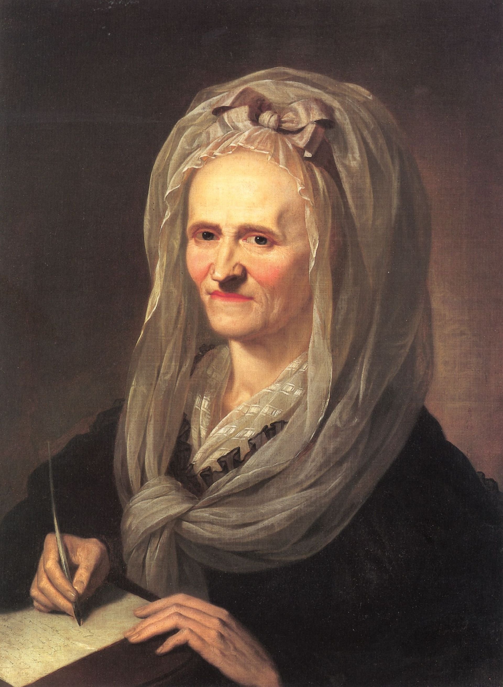 Portrait einer alten Frau