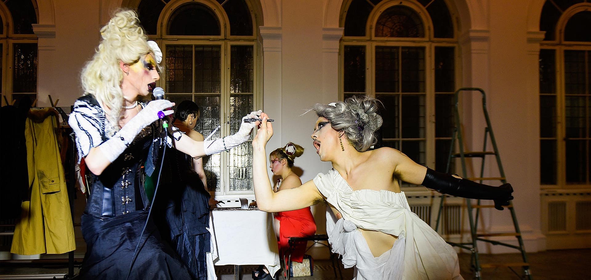Performance im Museum
