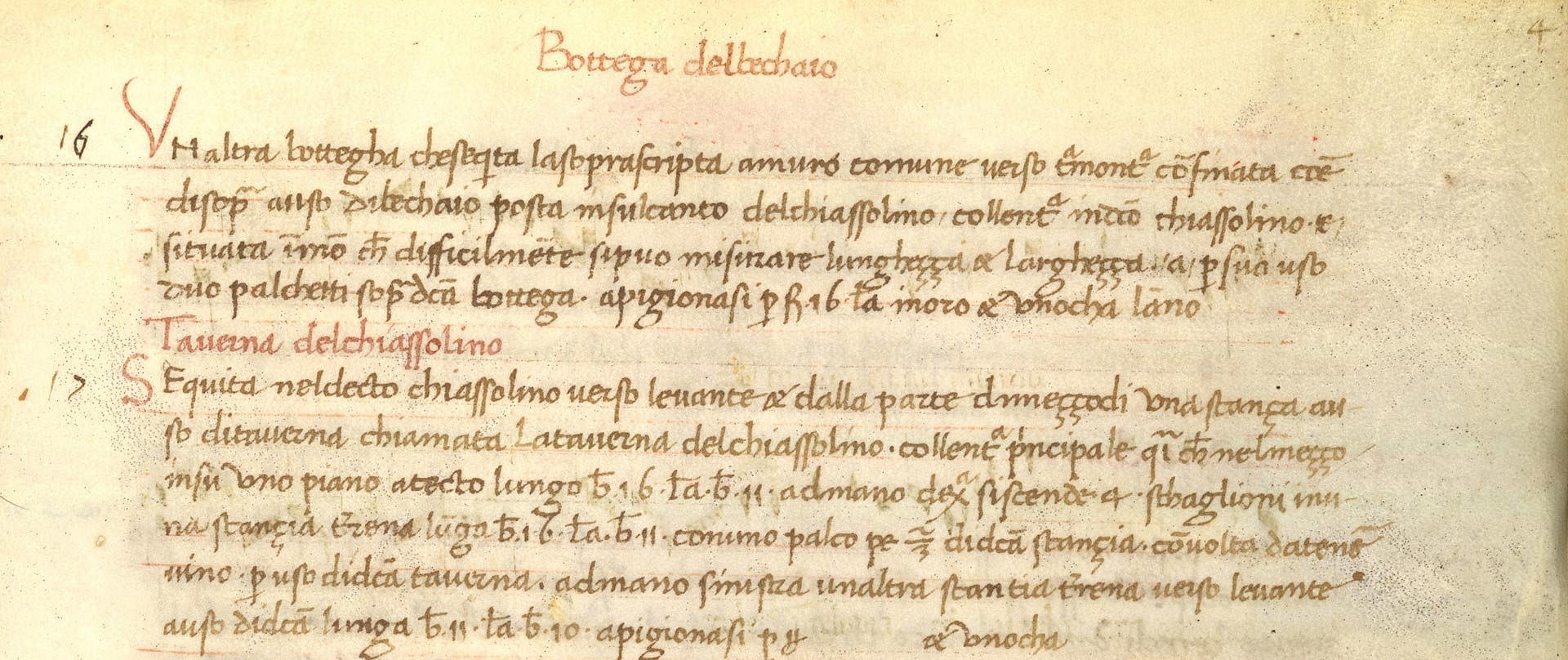 Scan eines historischen Schriftstücks