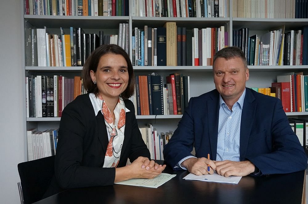 Britta Bommert und Joachim Brand