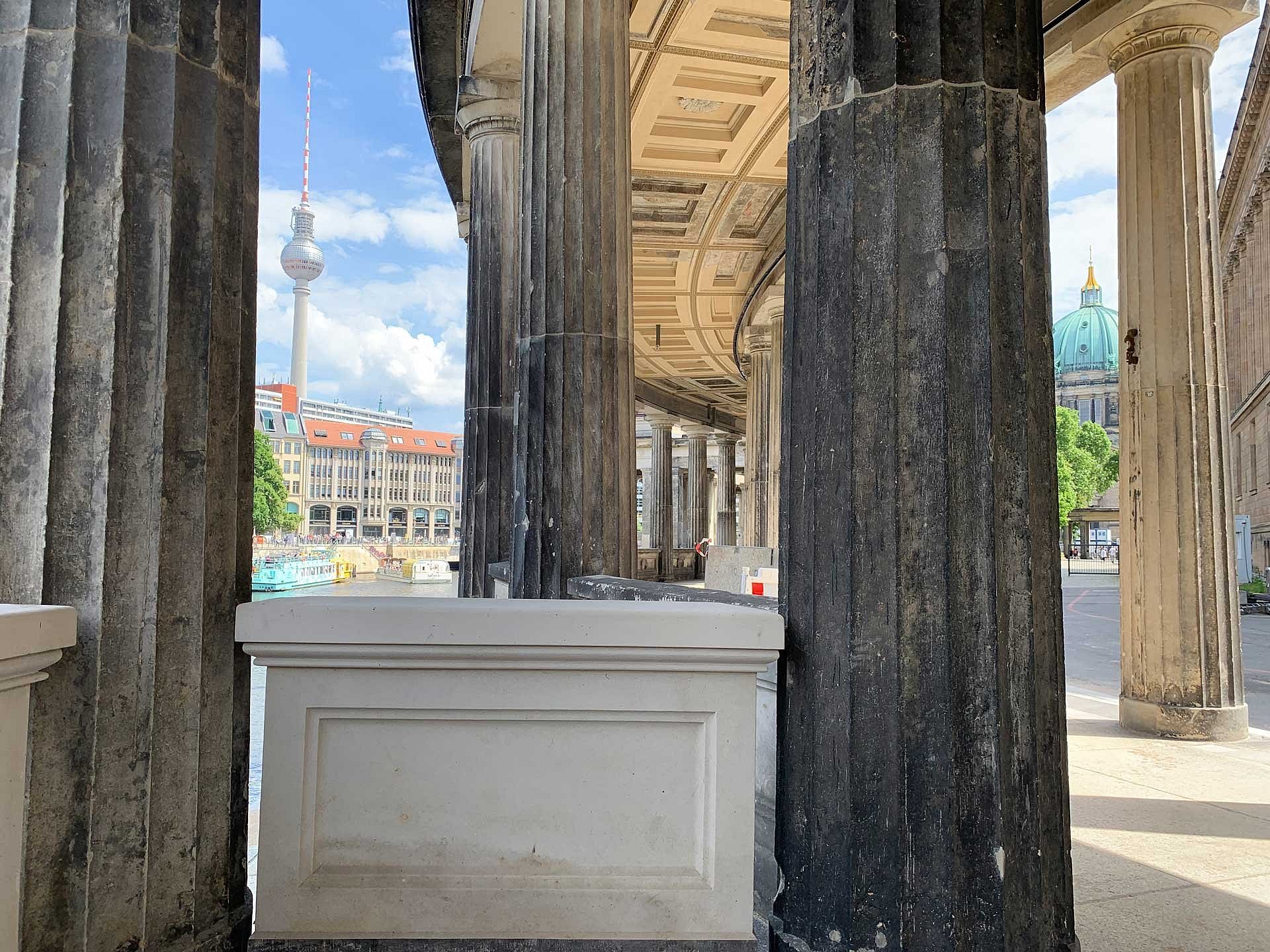 Kolonnaden auf der Museumsinsel