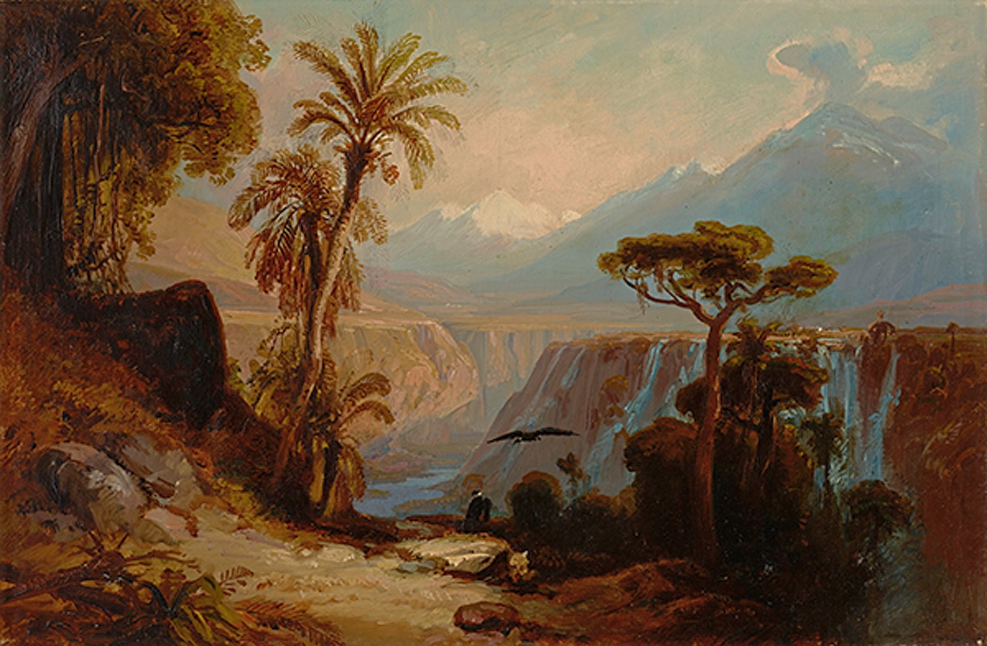 Gemälde einer Landschaft