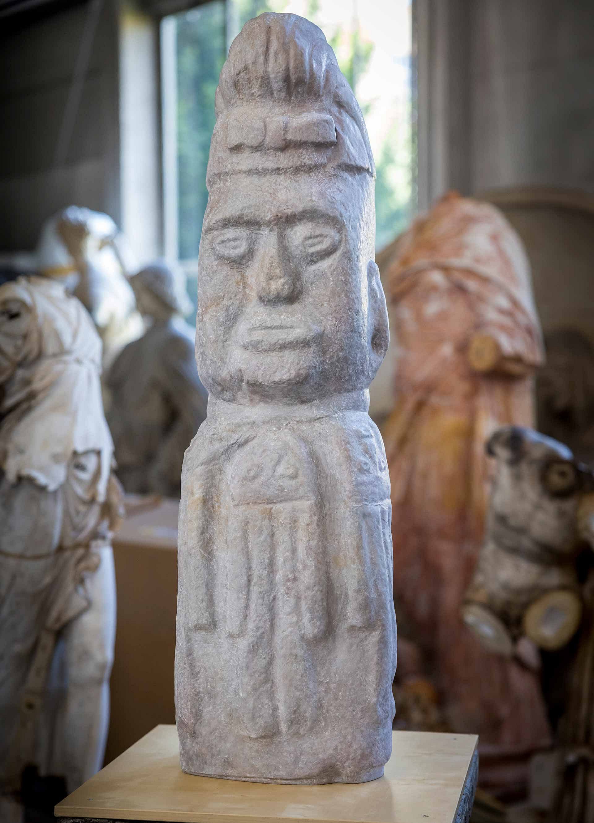 Abguss einer Ahnenfigur aus Guatemala
