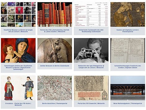 Screenshot einer Website