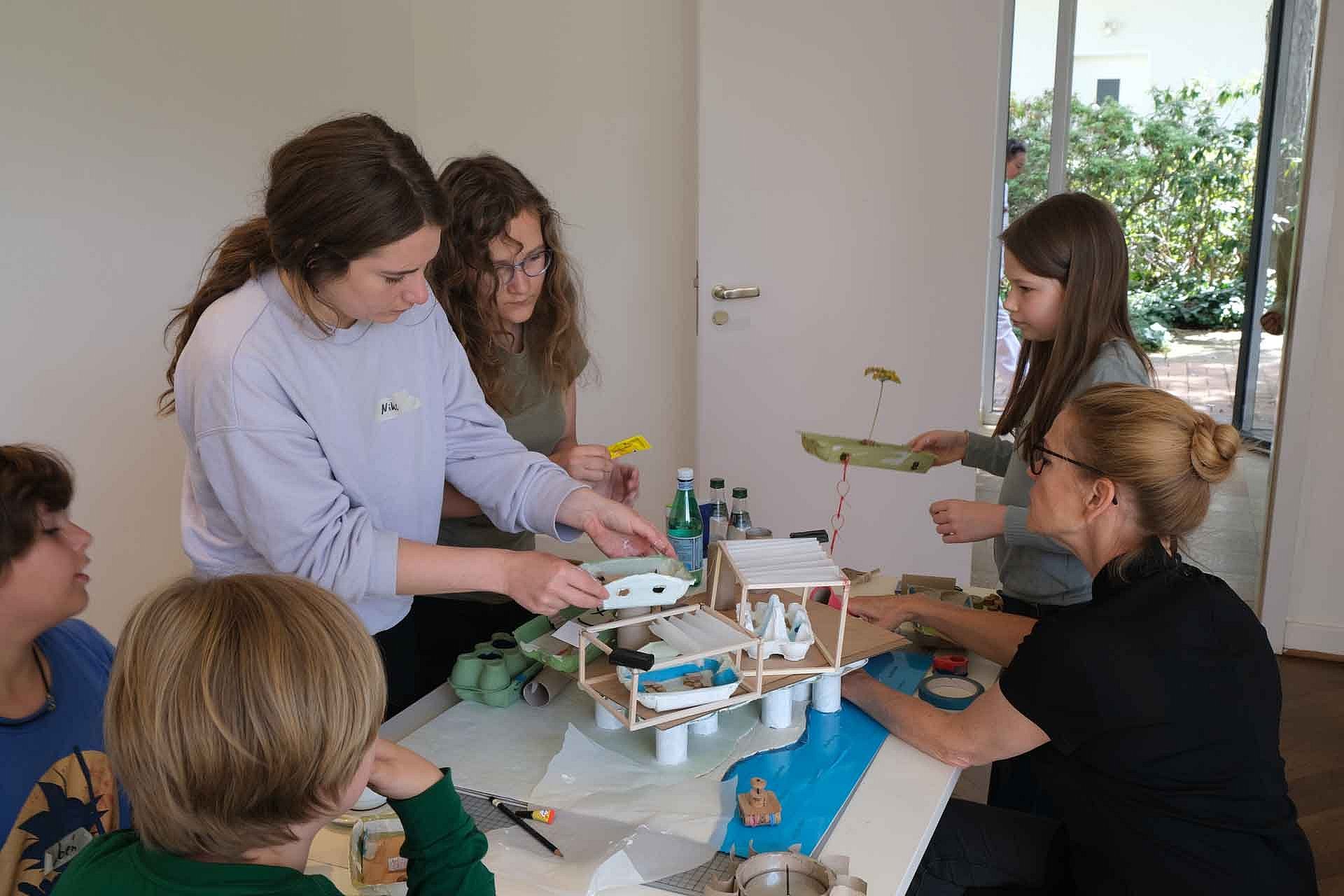 Workshopgruppe bei der Arbeit