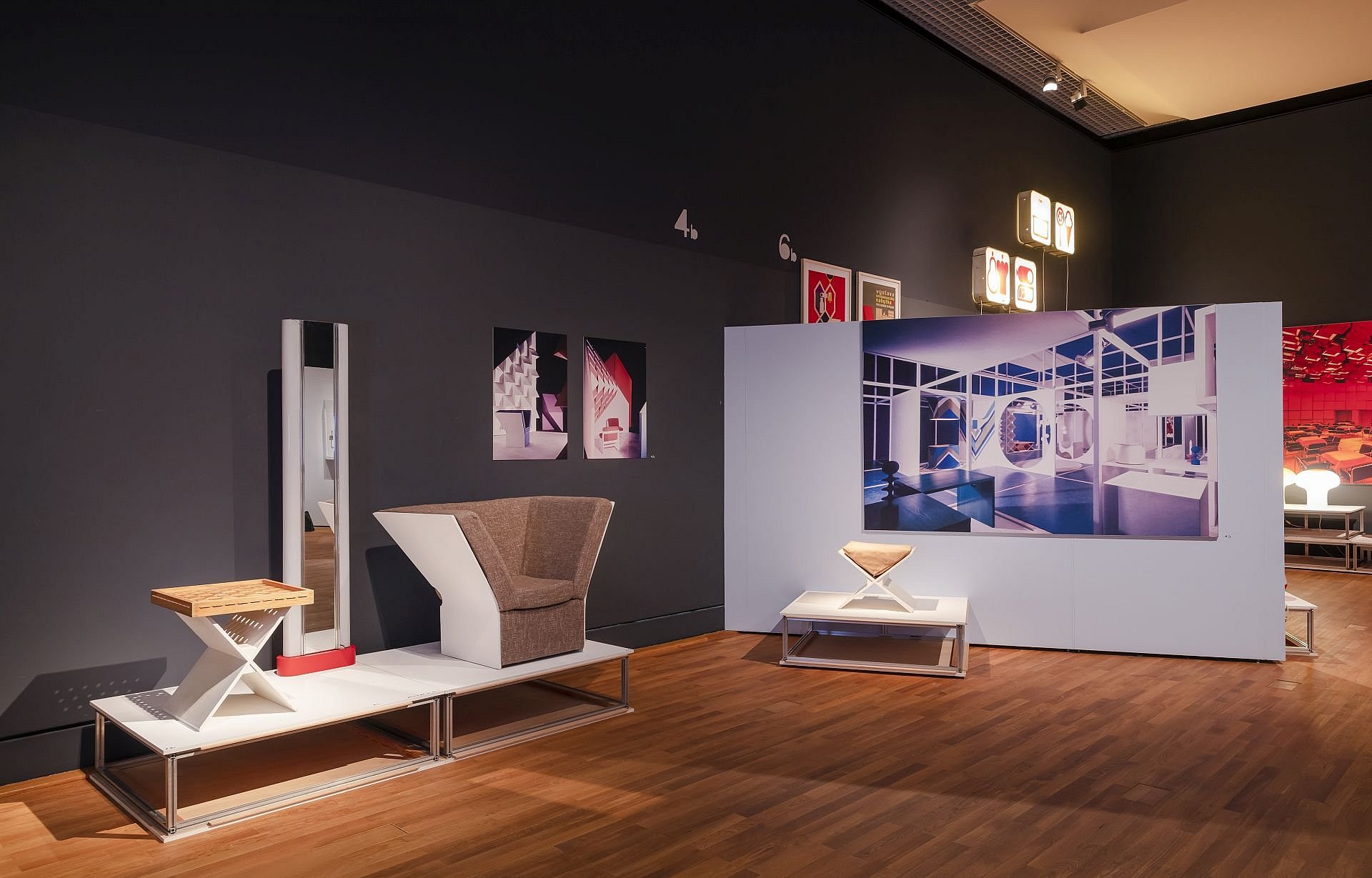 Ausstellungsansicht im Kunstgewerbemuseum