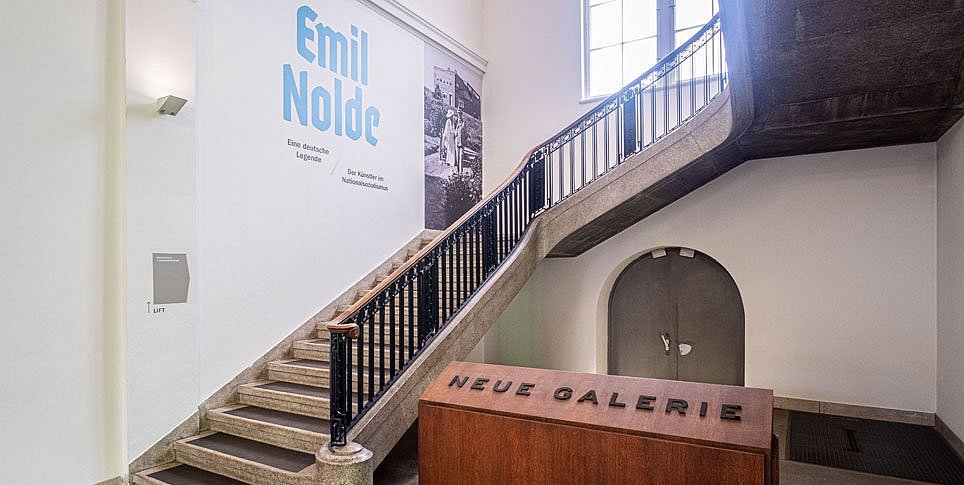 Blick in ein Treppenhaus