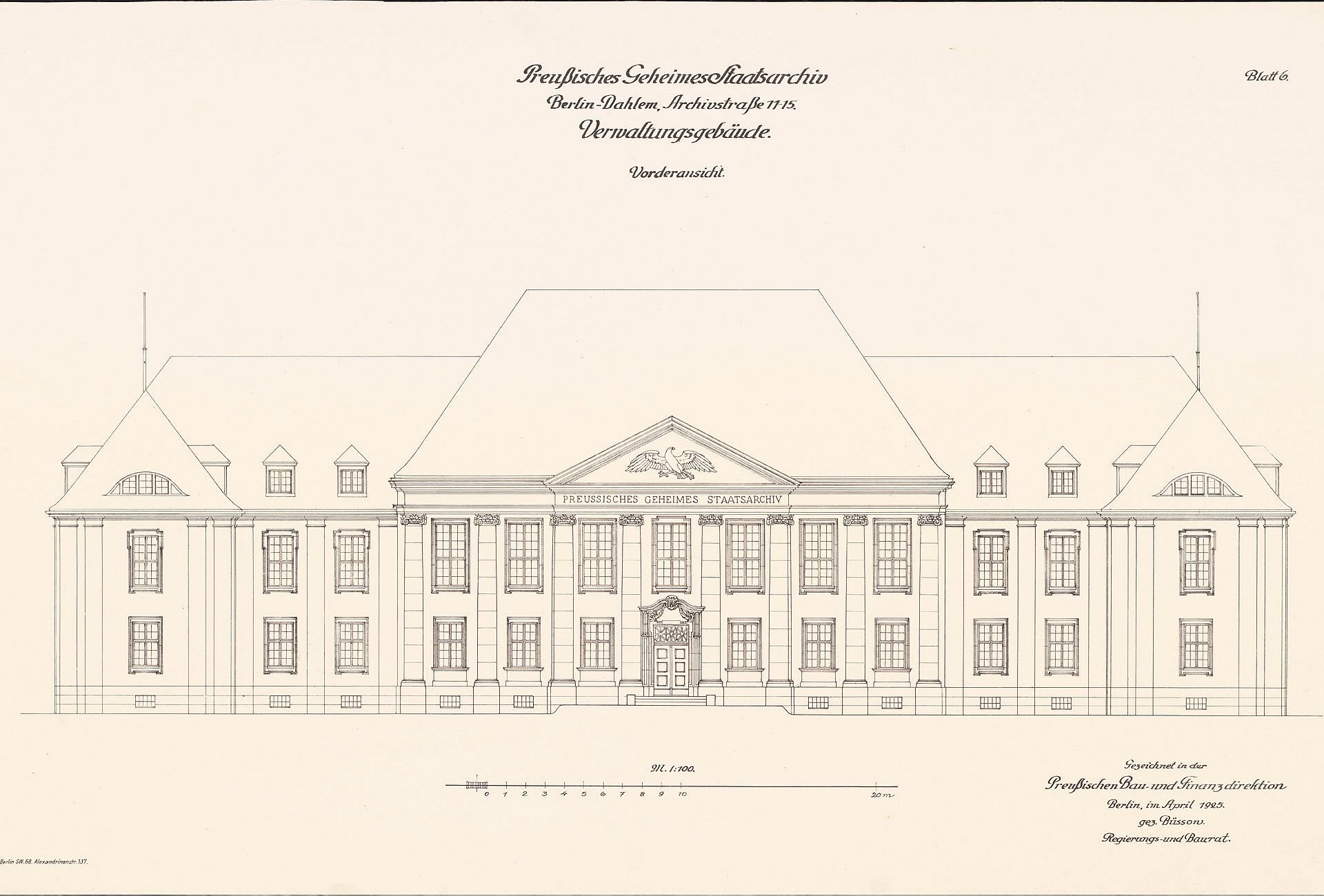 Architekturzeichnung