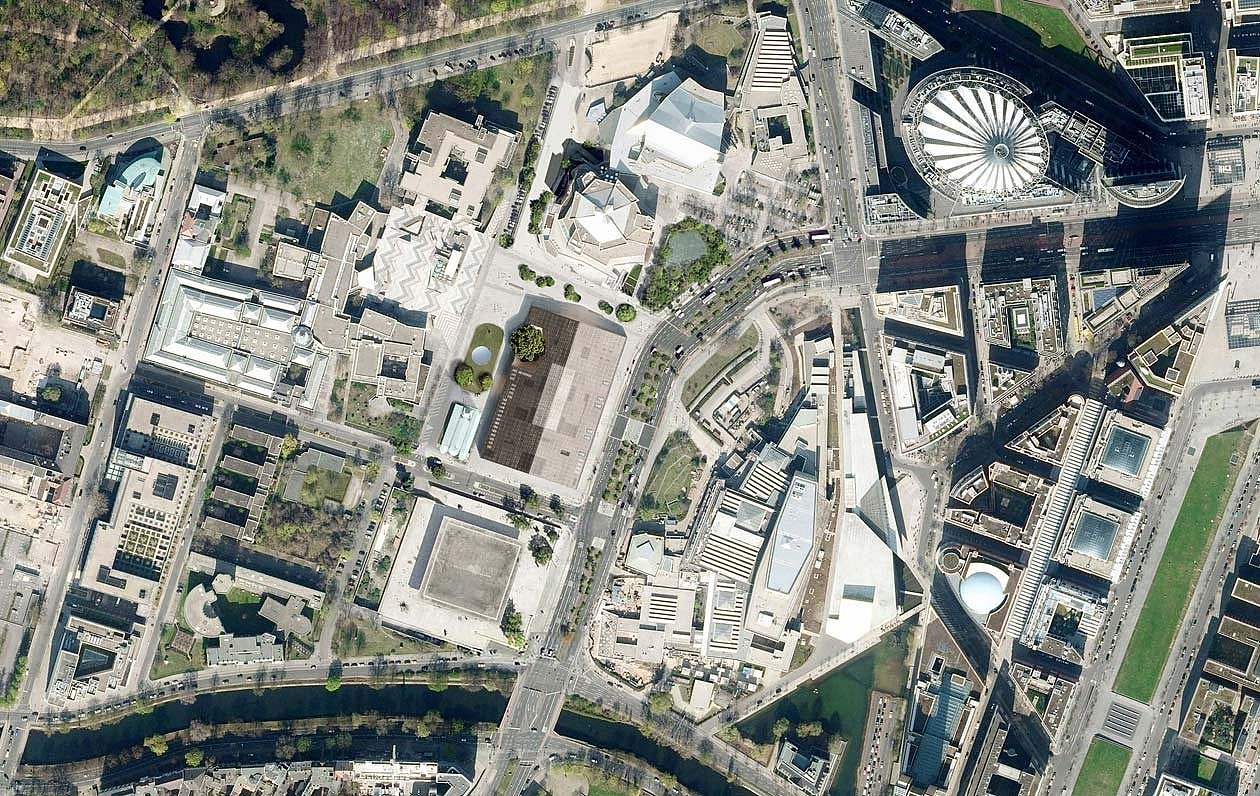 Museum des 20. Jahrhunderts am Kulturforum, Lageplan (öffnet Vergrößerung des Bildes)