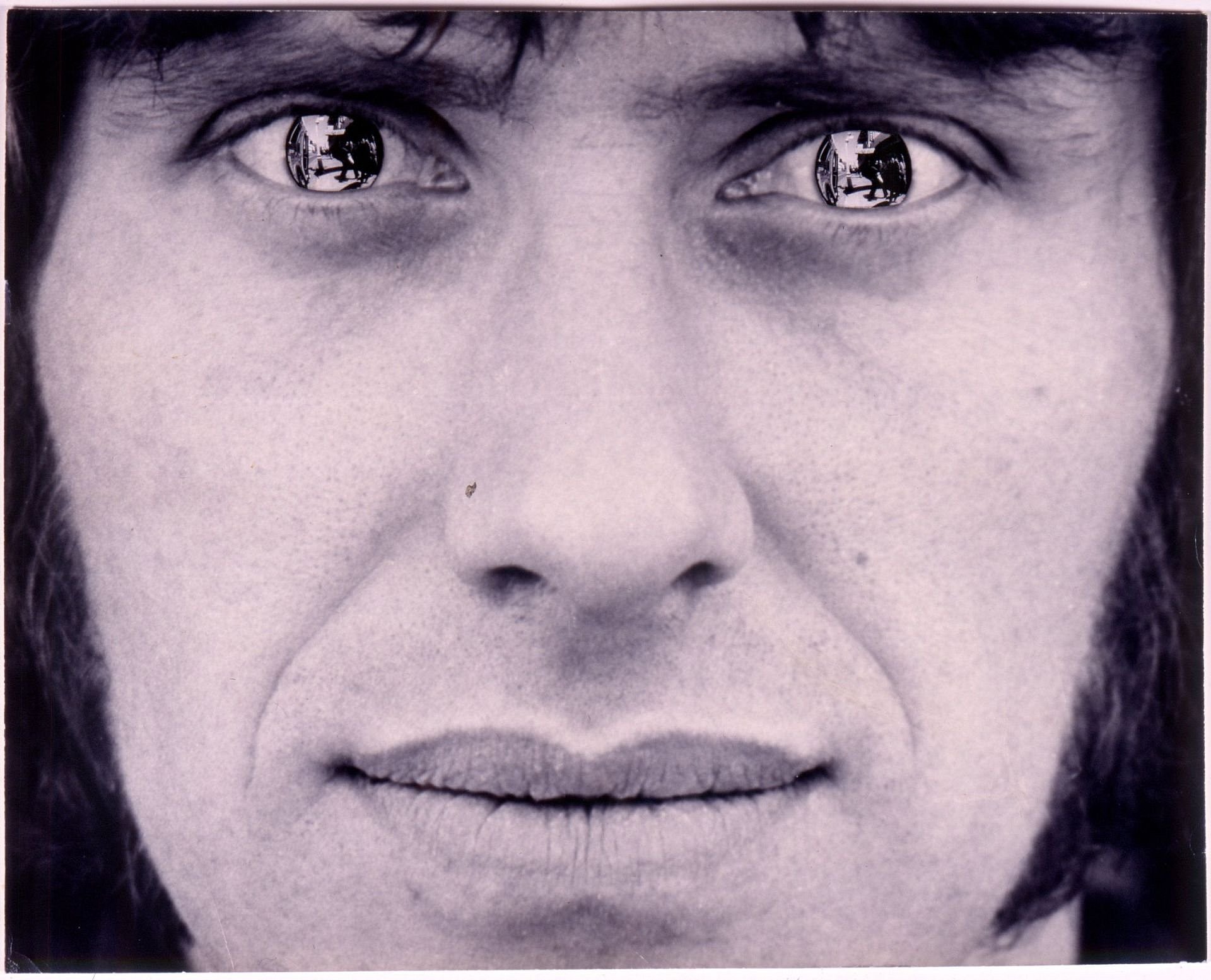 Close-Up eines Mannes