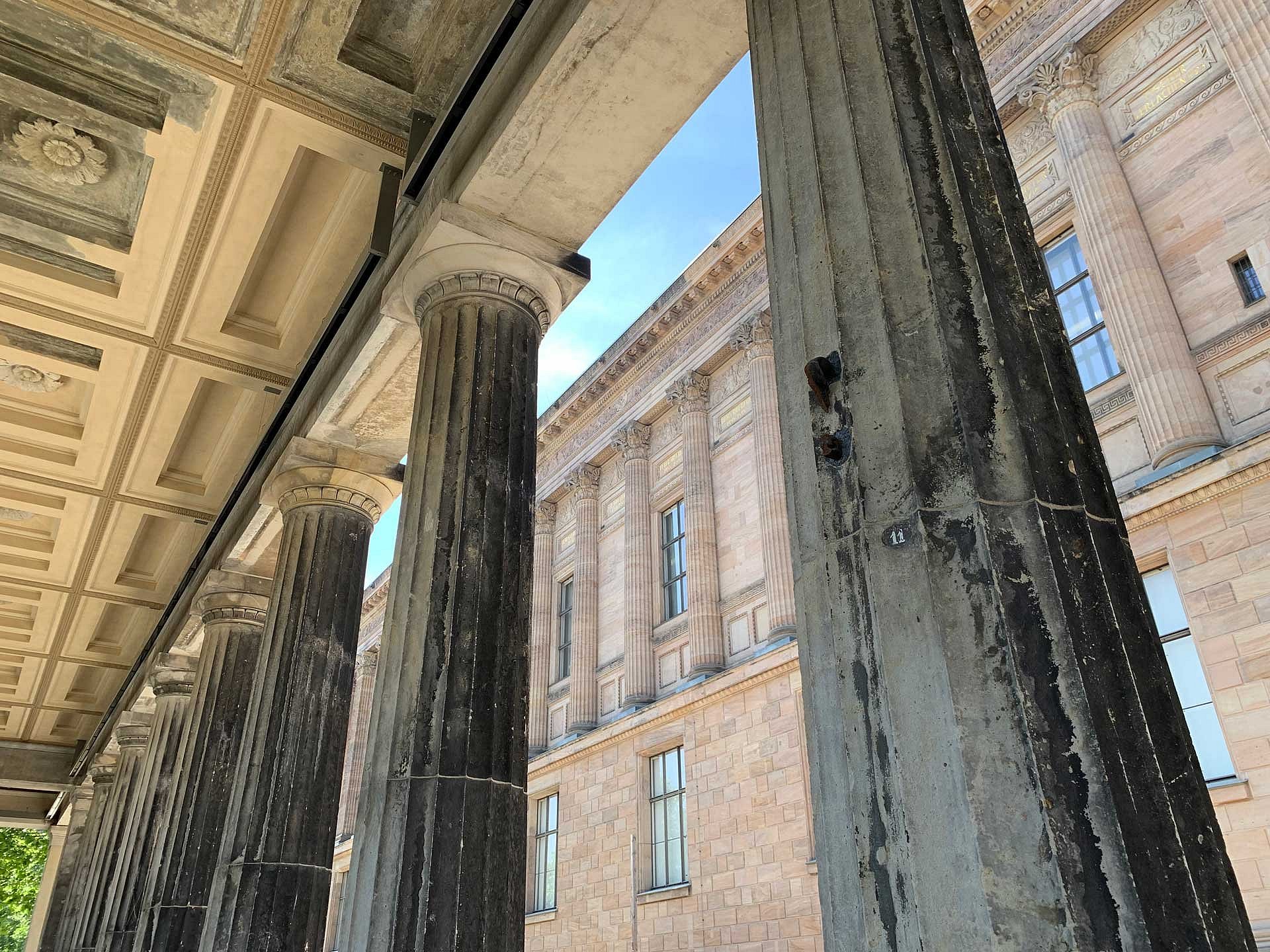 Kolonnaden auf der Museumsinsel