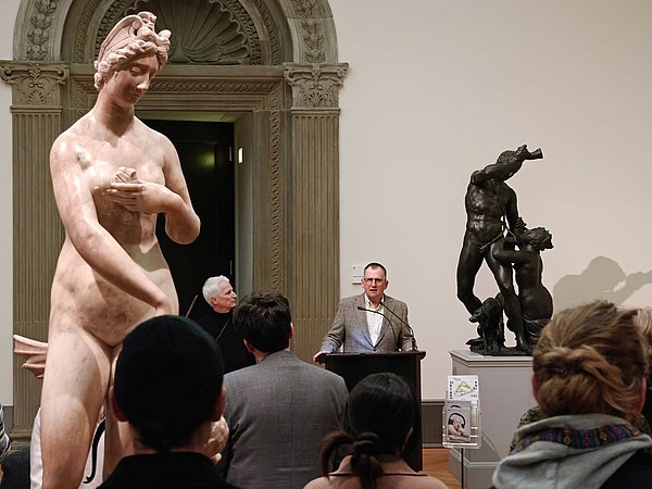 Eröffnungsveranstaltung zu der Ausstellung "Zeitsprung" der HBKSaar im Bode-Museum © hbksaar