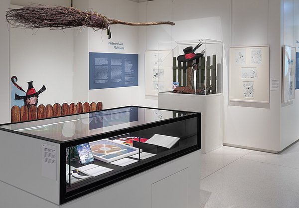 Preussler-Ausstellung im Stabi Kulturwerk 2023 Ausstellungsansicht
