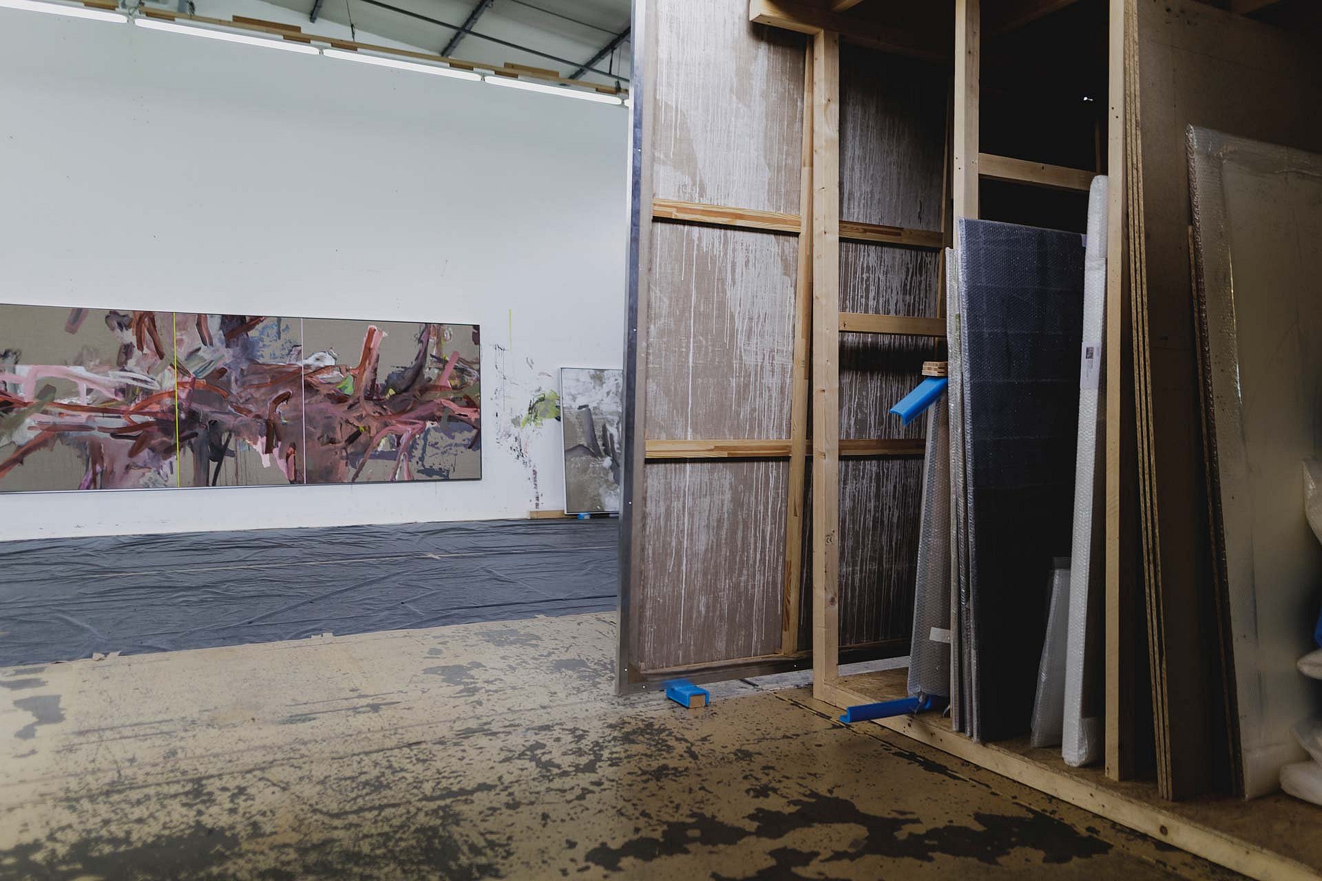 Blick in ein Atelier