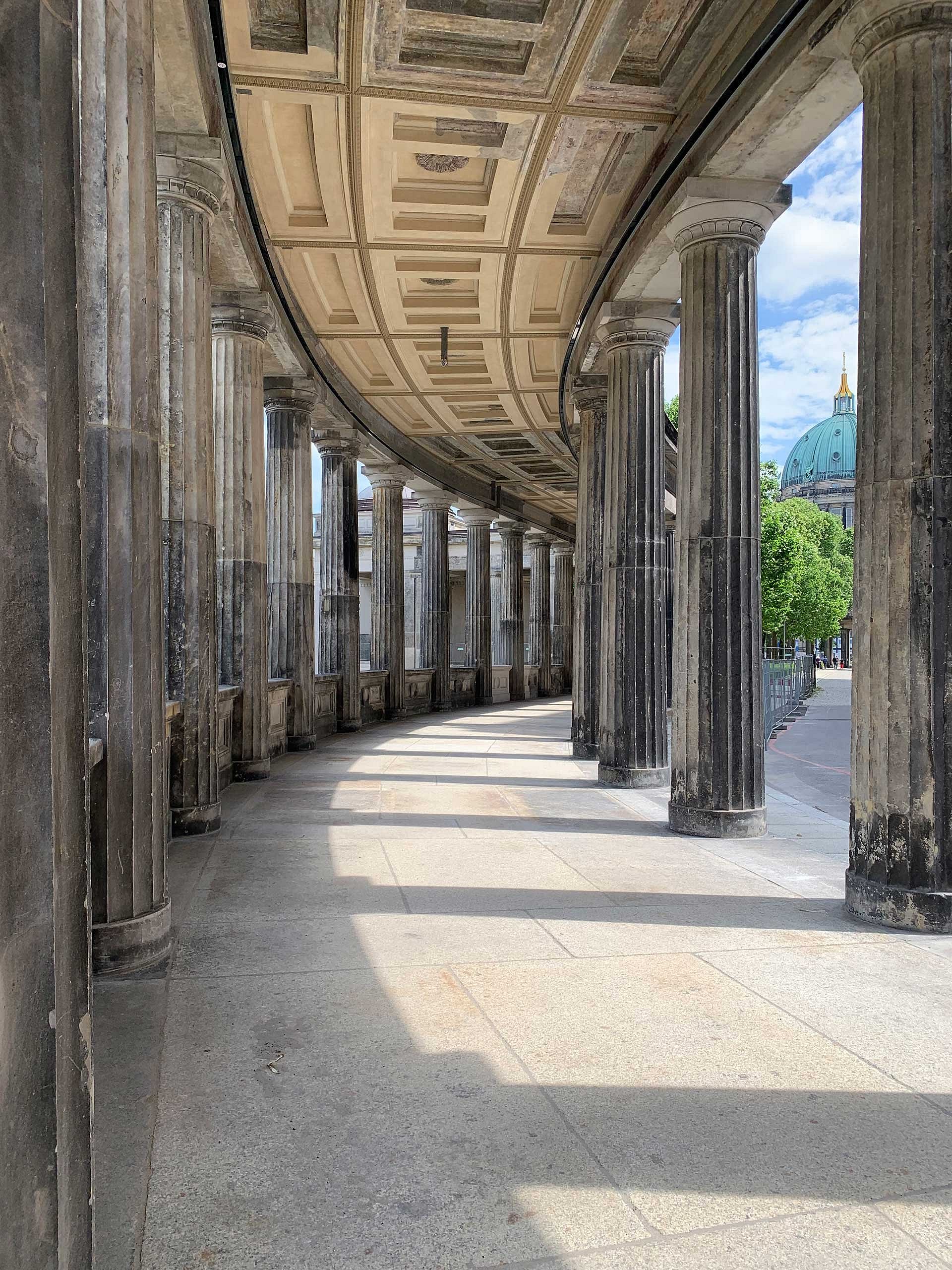Kolonnaden auf der Museumsinsel