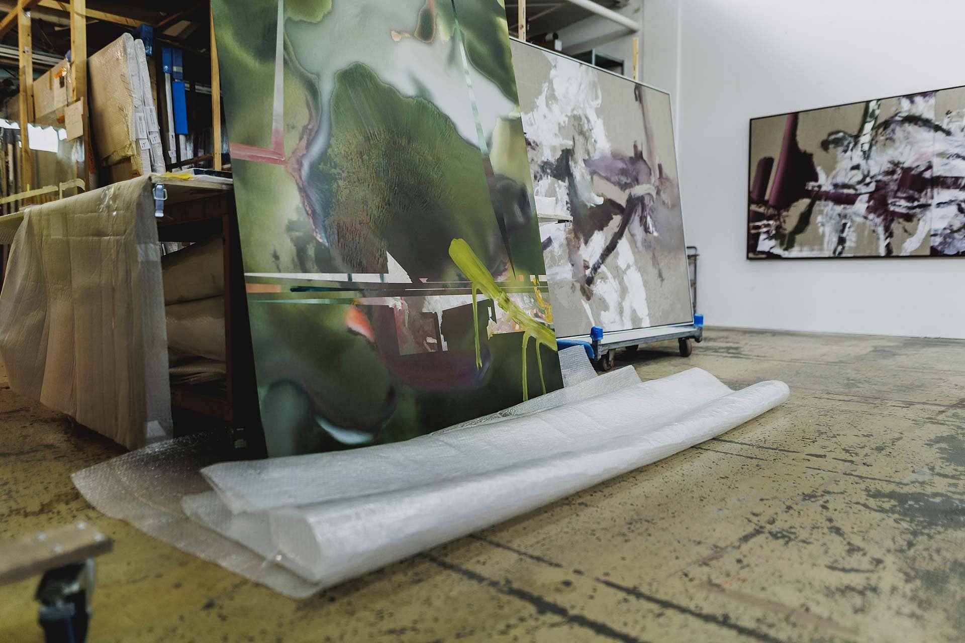 Blick in ein Atelier