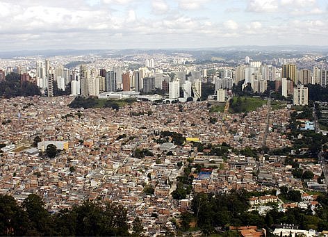 Favela Paraisopolis, Morumbi. Foto: Jorge Maruta/Jornal da USP CC BY-NC 3.0