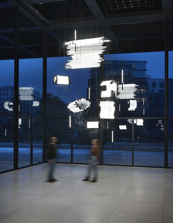 Installation von Monika Bonvincini © Jens Ziehe Installation von Monika Bonvincini © Jens Ziehe