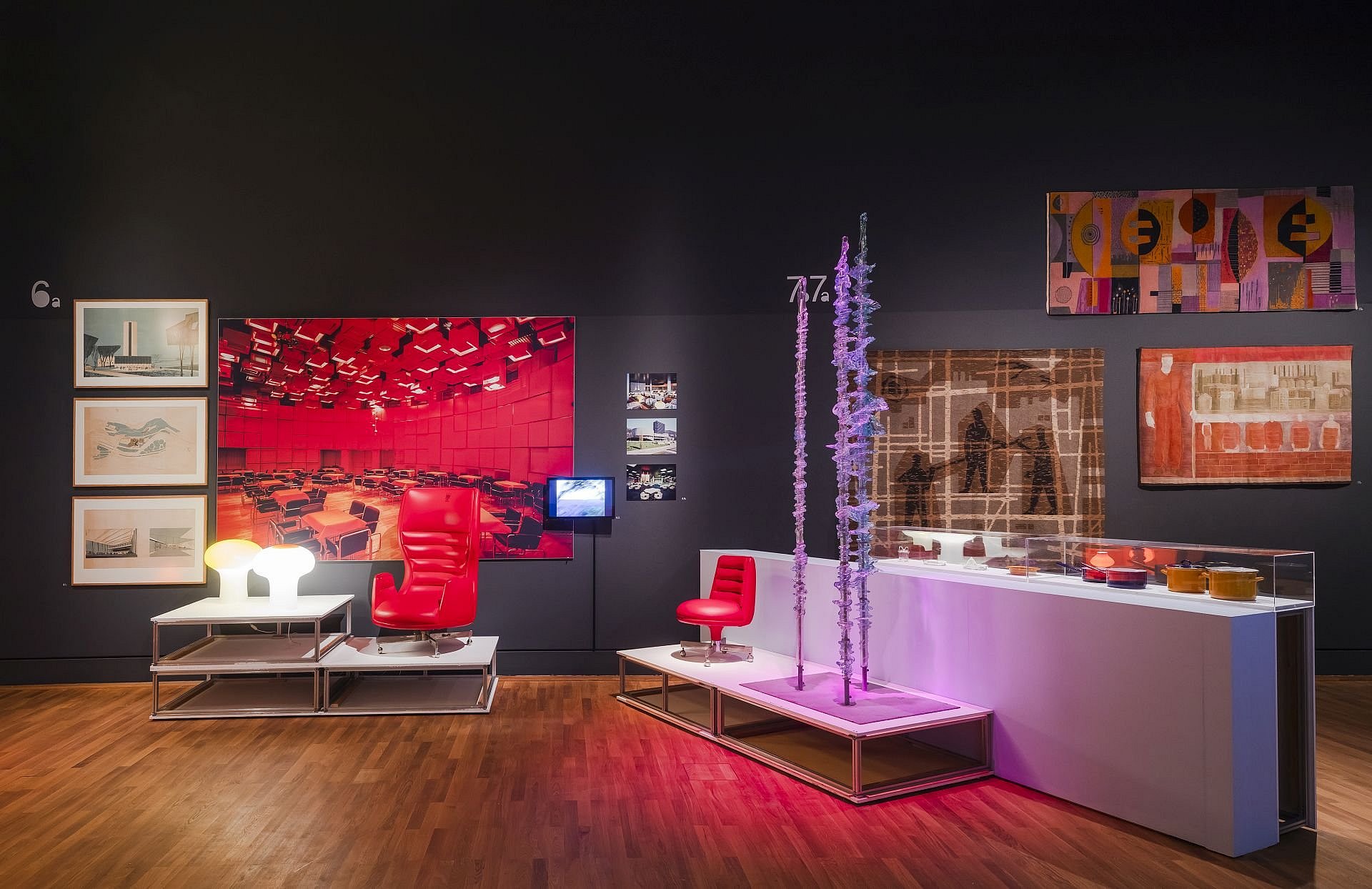 Ausstellungsansicht im Kunstgewerbemuseum