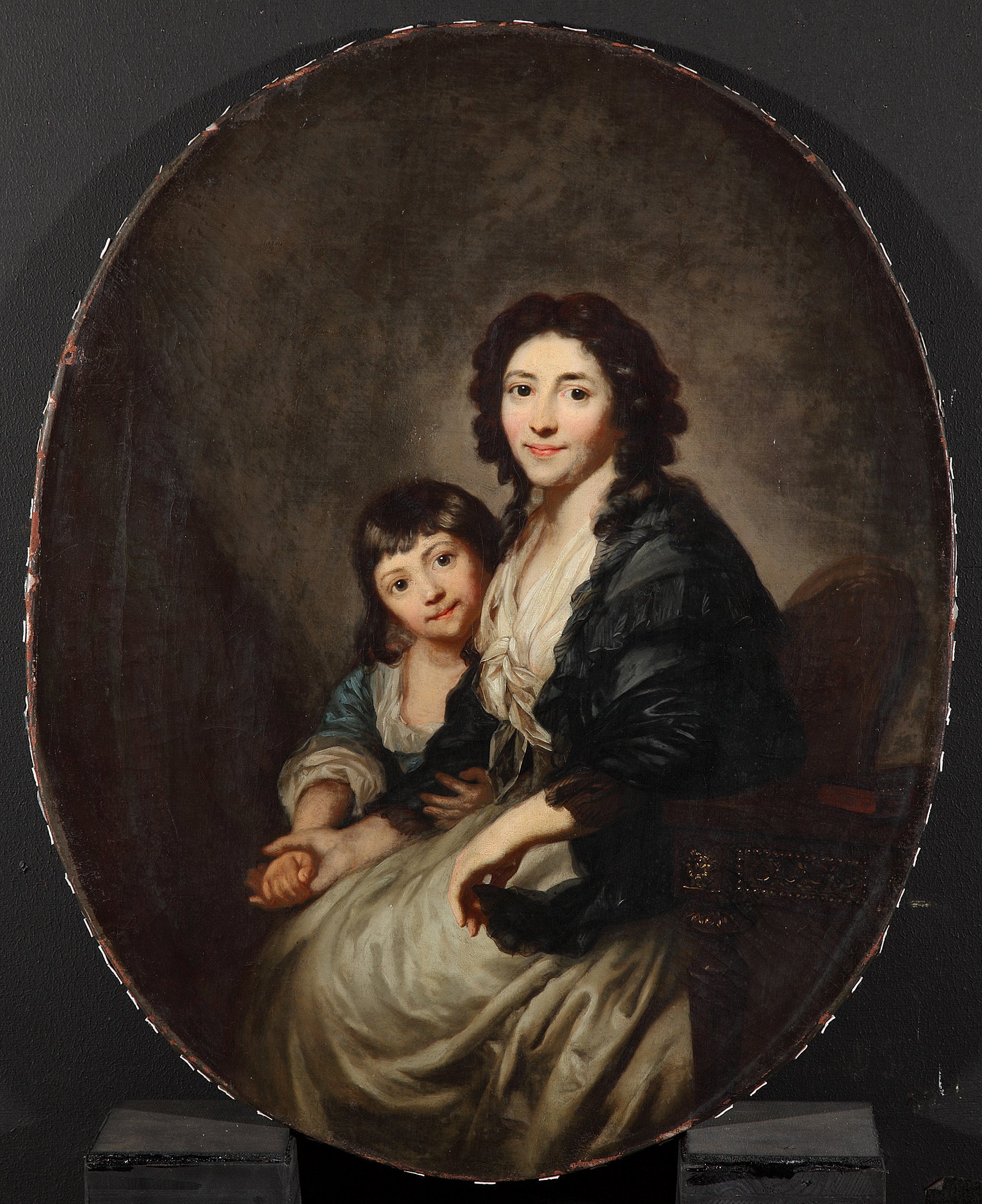 Portrait einer älteren und jüngeren Frau