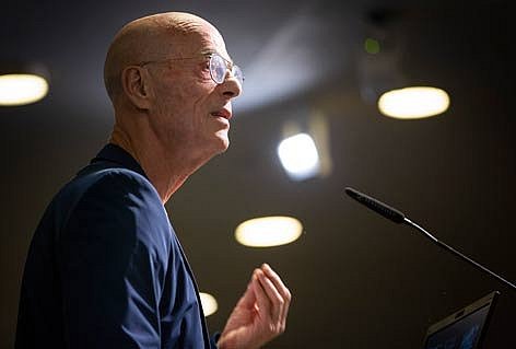 Jacques Herzog am Rednerpult