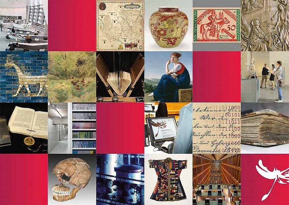 Zusammenstellung verschiedener Bilder in kleinen Quadraten