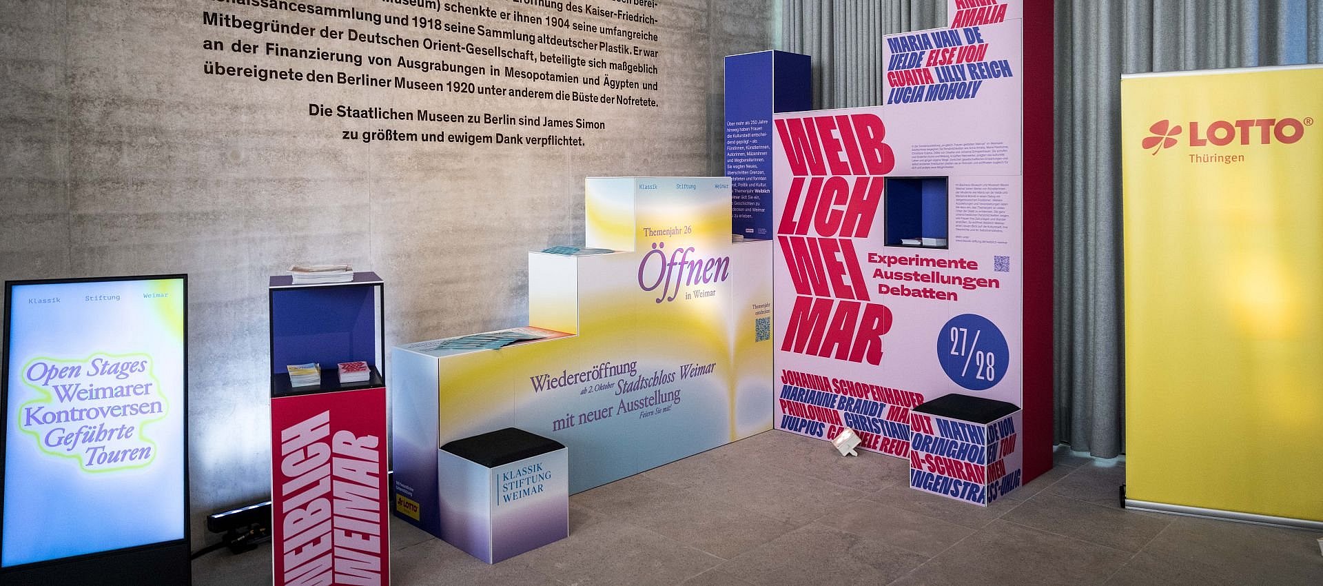 Weimarer Zimmer in der James-Simon-Galerie