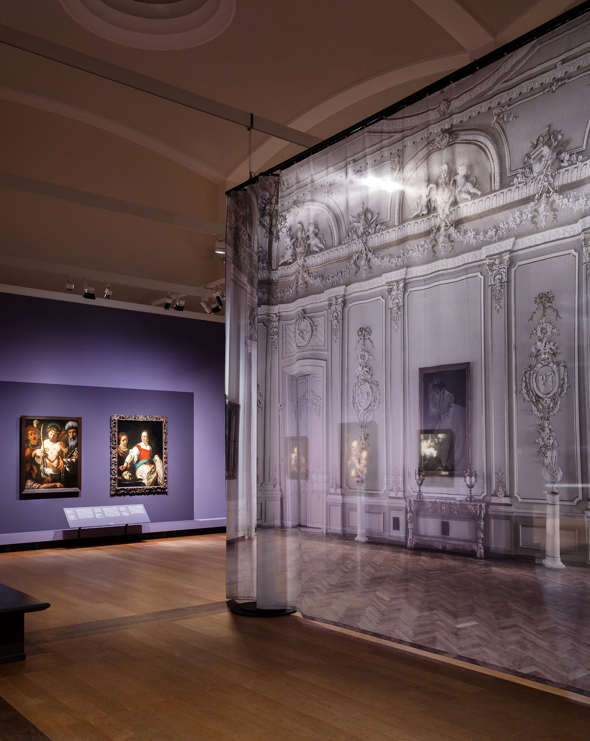 Ausstellungsraum in der Gemäldegalerie