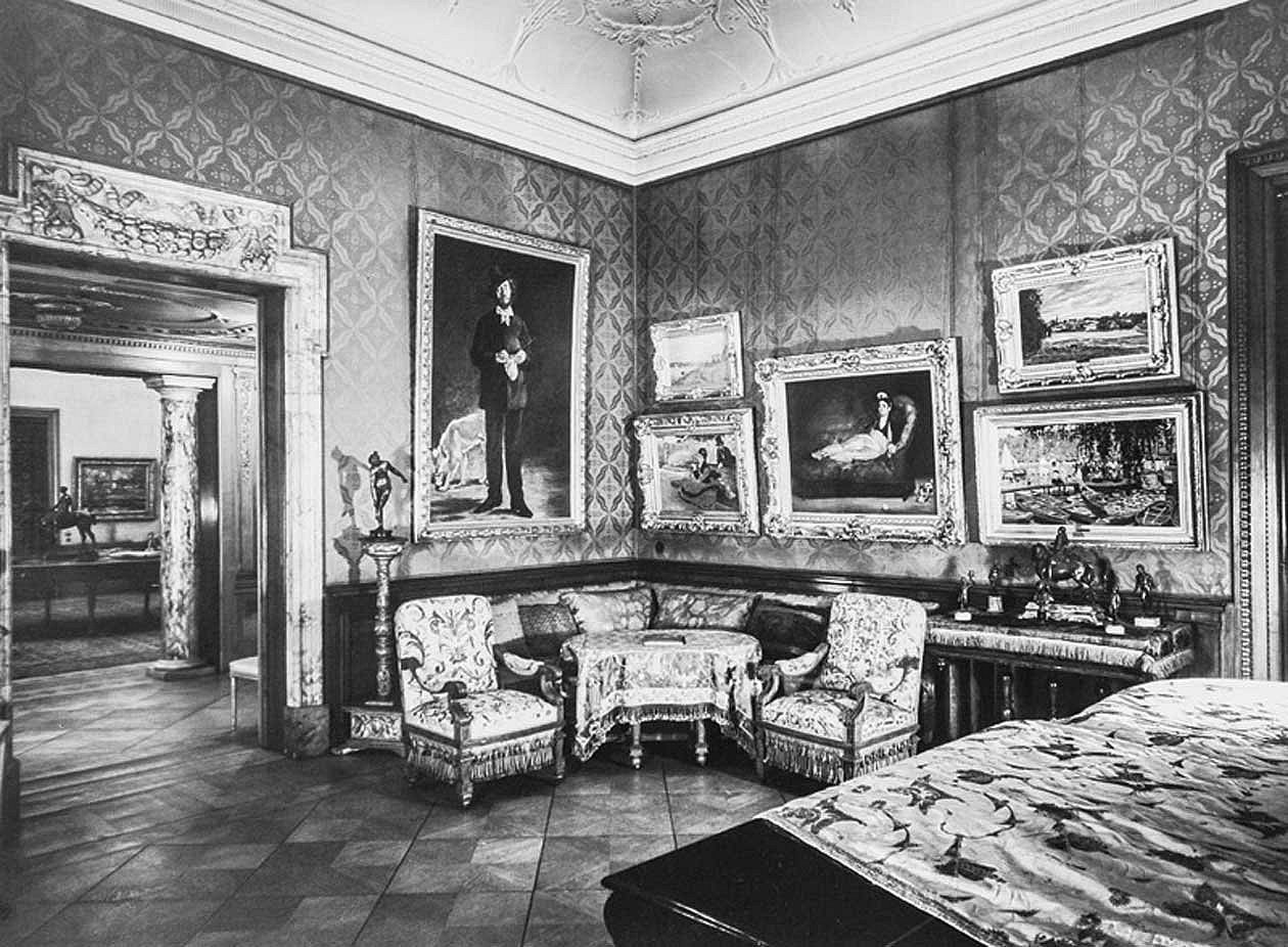 Innenansicht eines herrschaftlichen Salons