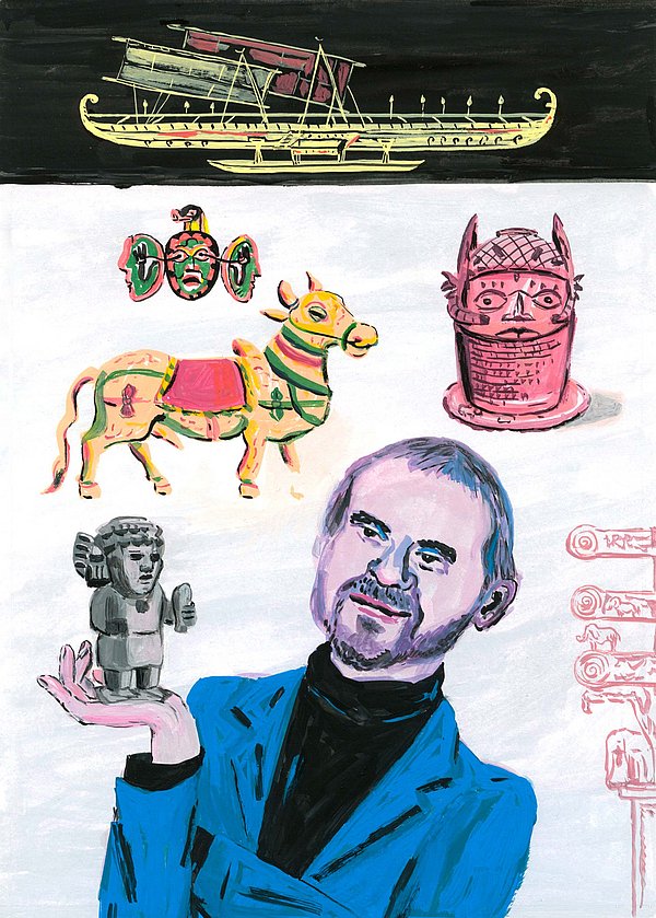 Der Brückenbauer Der Brückenbauer. Illustration: Kitty Kahane