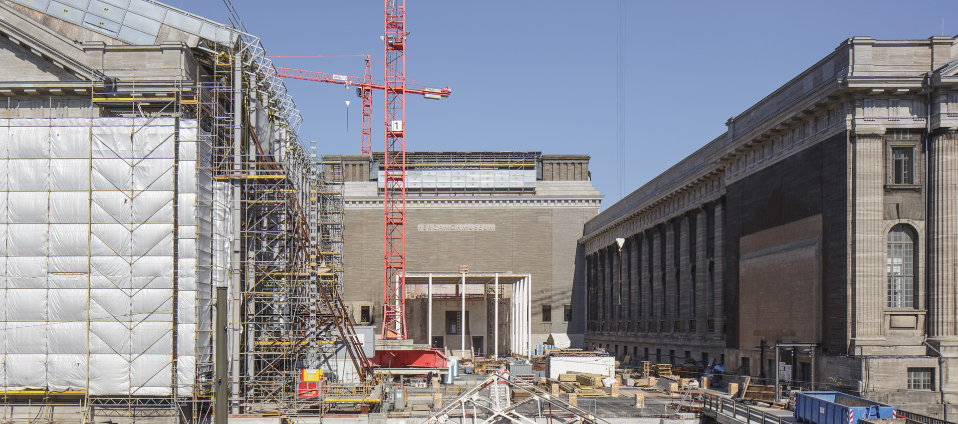 Zum Artikel "Pergamon-Richtfest: Ein großer Schritt für den Masterplan Museumsinsel"